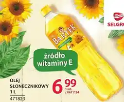 Selgros Olej słonecznikowy oferta