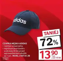 Selgros Czapka CZAPKA MĘSKA ADIDAS oferta