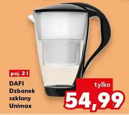 Kaufland Dzbanek szklany Unimax oferta