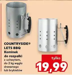 Kaufland Kominek do rozpałki Let's BBQ oferta