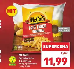 Kaufland Frytki proste 1-2-3 Fries oferta