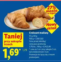 Lidl Croissant maślany oferta