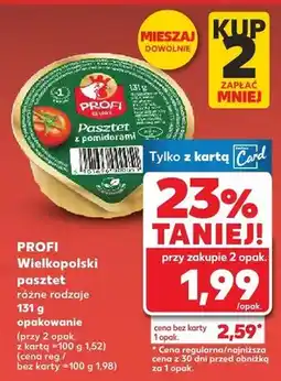 Kaufland Pasztet wielopolski różne rodzaje oferta