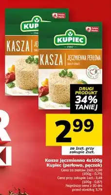 Hitpol Kasza jęczmienna 4x400g pęczak, perłowa oferta