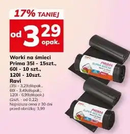 Hitpol Worki na śmieci Prima 35l - 15szt., 60l - 10 szt., 120l - 10szt oferta