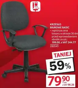 Selgros Krzesło biurowe Basic oferta