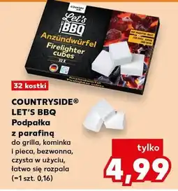 Kaufland Podpałka z parafiną Let's BBQ oferta