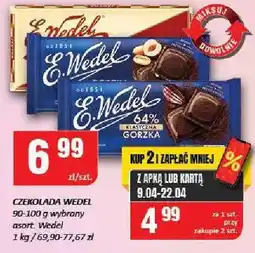 Chorten Czekolada Wedel oferta