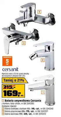 OBI Bateria wannowa oferta