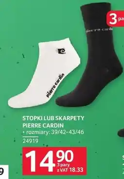 Selgros Stopki lub skarpety Pierre Cardin oferta