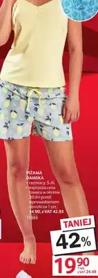 Selgros Piżama damska rozmiary S-XL oferta