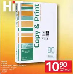 Selgros Papier ksero COPY & PRINT A4 500 ARKUSZY oferta