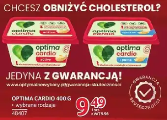 Selgros Margaryna Optima Cardio oferta