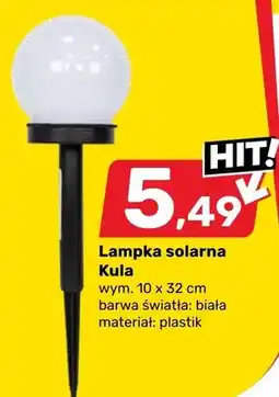 Bricomarche Lampka solarna kula oferta