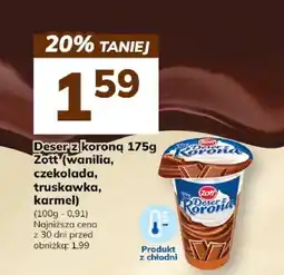 Hitpol Deserki Korona 175g Zott (wanilia, czekolada, truskawka, kormel) oferta