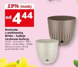 Hitpol Doniczka z podstawką Britta - Galicja wybrane kolory oferta