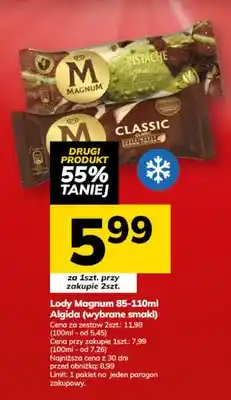 Hitpol Lody Magnum 85-110ml Algida różne smaki oferta