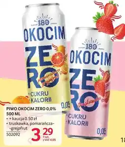 Selgros Piwo Okocim Zero 0,0% pomarańcza-grejpfrut oferta