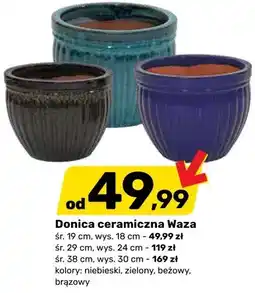 Bricomarche Donica ceramiczna Waza oferta