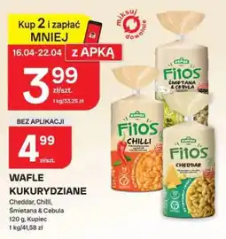 Chorten Wafle kukurydziane Cheddar oferta