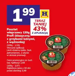 Hitpol Pasztet wieprzowy Profi klasyczny, z grzybami leśnymi, z wędzonką oferta