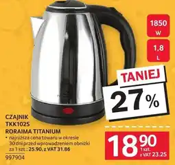 Selgros Czajnik CZAJNIK TK1025 ROK INOX TITANIUM oferta