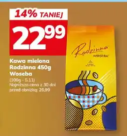 Hitpol Kawa mielona Familijny 450g Woseba oferta