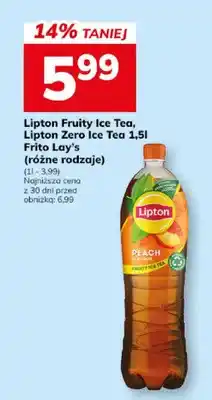 Hitpol Ice tea Lipton Fruity Ice Tea, Lipton Zero Ice Tea różne rodzaje oferta