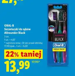 Lidl Szczoteczki do zębów Allrounder Black oferta