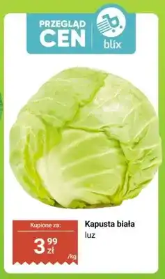 Biedronka Kapusta biała luz oferta