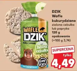 Kaufland Wafle kukurydziane zielona cebulka lub papryka oferta