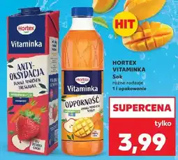 Kaufland Sok Vitaminka, różne rodzaje oferta