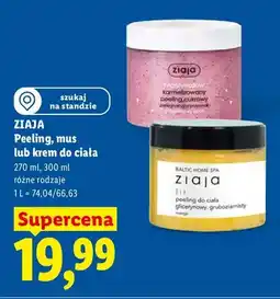 Lidl Peeling, mus lub krem do ciała oferta