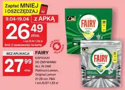 Chorten Kapsułki do zmywarki All in One Platinum Lemon, Original Lemon oferta