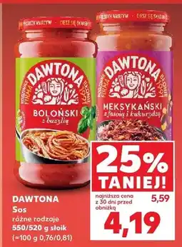 Kaufland Sos różne rodzaje oferta