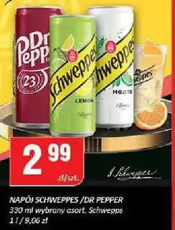 Chorten Napoje gazowane Dr Pepper/Schweppes oferta