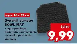Kaufland Dywanik gumowy z wytrzymałego materiału, wzmocnienie dywanika po stronie kierowcy oferta