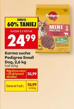 Biedronka Karma sucha Small Dog oferta