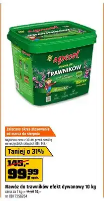 OBI Nawóz do trawników efekt dywanowy oferta