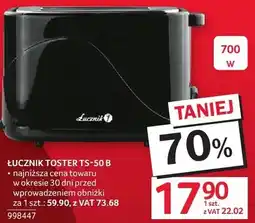 Selgros Toster ŁUCZNIK TOSTER TS-50 B oferta