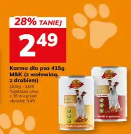 Hitpol Karma dla psa M&K z wołowiną, z drobiem oferta