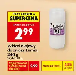 Biedronka Wkład olejowy do znicza 96 h oferta