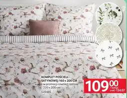 Selgros Komplet pościeli satynowej 160 x 200 cm oferta