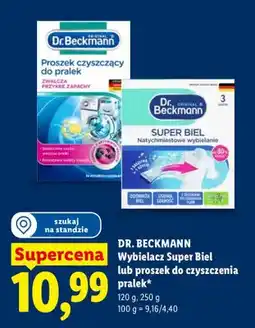 Lidl Wybielacz Super Biel lub proszek do czyszczenia pralek oferta