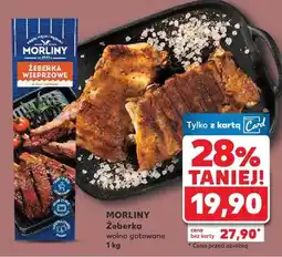 Kaufland Żeberka wołno gotowane oferta