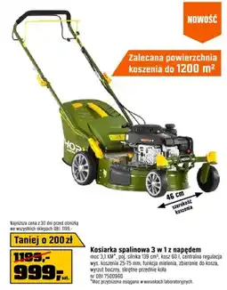 OBI Kosiarka spalinowa 3 w 1 z napędem oferta