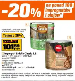 OBI Impregnat Classic oferta