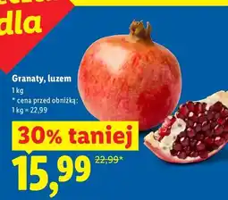 Lidl Granaty, luzem oferta