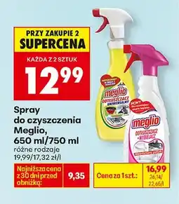 Biedronka Spray do czyszczenia, różne rodzaje oferta