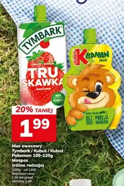 Hitpol Mus owocowy Tymbark / Kubuś / Pokemon oferta
